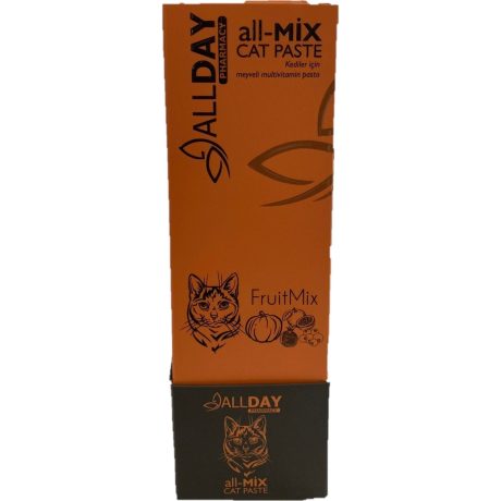 ALLDAY ALL-MIX KEDİLER İÇİN MEYVELİ MULTIVITAMIN PASTA 100 GR.