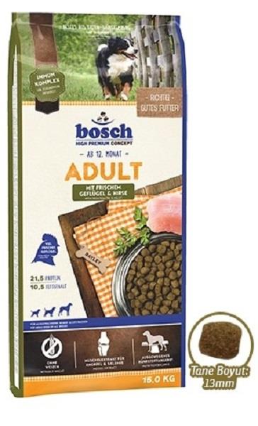 BOSCH 15 KG. ADULT TAZE KÜMES HAYVANLI&DARILI KÖPEK MAMASI