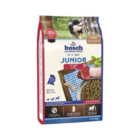 BOSCH 3 KG. JUNIOR KUZULU&PİRİNÇLİ KÖPEK MAMASI