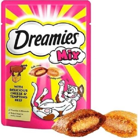 DREAMİES BİFTEK&PEYNİR KEDİ ÖDÜLÜ 60 GR x 6