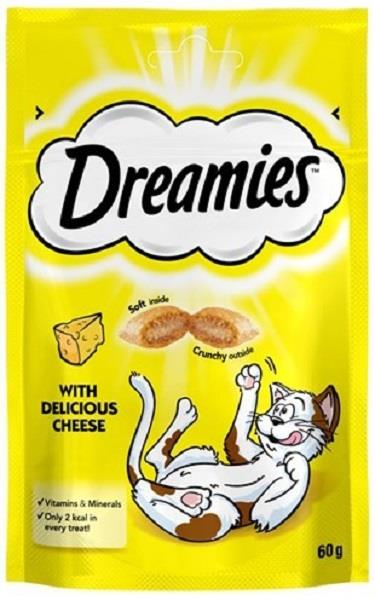 DREAMİES PEYNİRLİ KEDİ ÖDÜLÜ 60 GR
