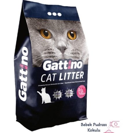 Gattino Baby Powder İnce taneli Kedi Kumu 5 Lt.