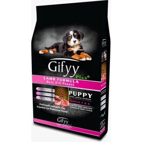 GİFYY PREMİUM KUZU ETLİ YAVRU KÖPEK MAMASI 15 KG.