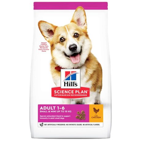 HILLS SCIENCE PLAN ADULT SMALL&MINI TAVUK 1,5 KG. KÖPEK MAMASI