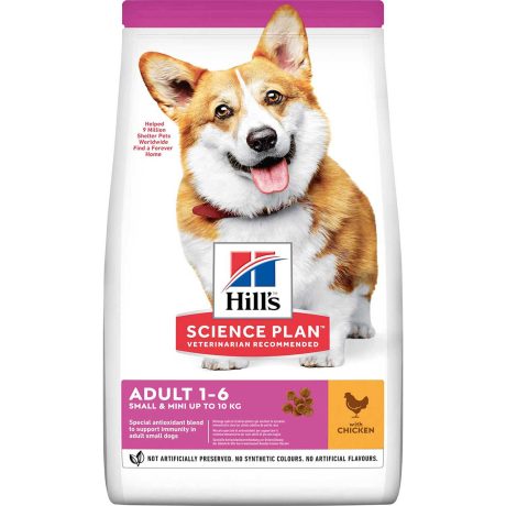 HILLS SCIENCE PLAN ADULT SMALL MINI TAVUKLU 3 KG. KÖPEK MAMASI