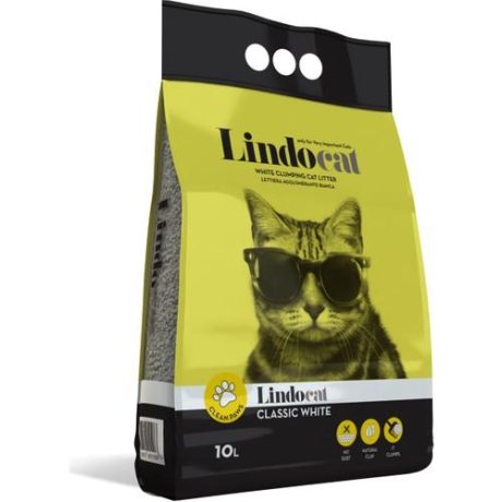 LİNDO CAT KOKUSUZ KALIN KEDİ KUMU 10 LT.
