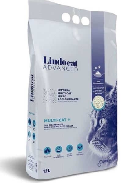 LİNDOCAT 12 LT. MULTİCAT KOKUSUZ İNCE KEDİ KUMU
