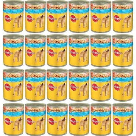 Pedigree 400 gr. x 24 Tavuklu Yavru Köpek Konserve