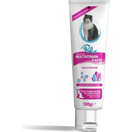 POLO KEDİ MULTİVİTAMİN PASTE 100 ML.