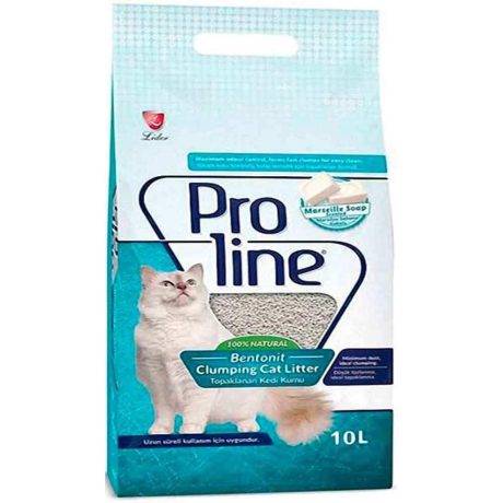 PR-07 PROLİNE 10LT İNCE MARSİLYA SABUNLU KEDİ KUMU