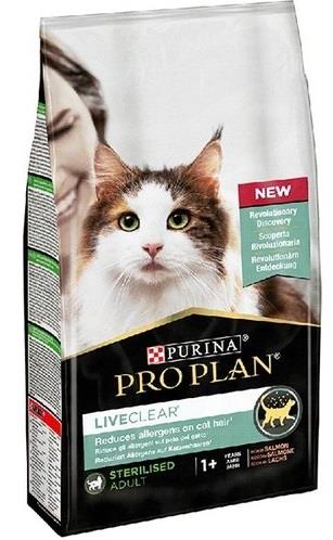 PRO PLAN 1,4 KG. LIVE CLEAR STERILISED ADULT SOMON KEDİ MAMASI