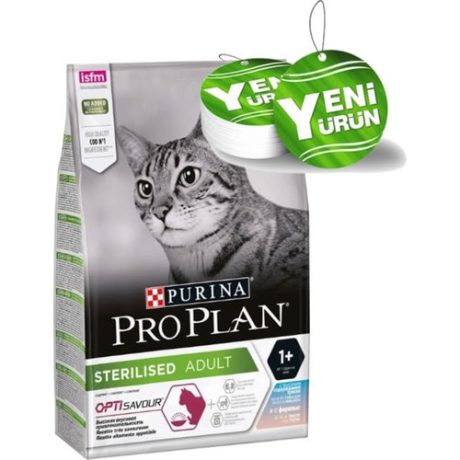 PRO PLAN 1,5 KG. STERILISED MORINA BALIKLI KEDİ MAMASI