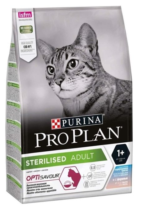 PRO PLAN 10 KG. STERILISED MORİNA BALIKLI KEDİ MAMASI
