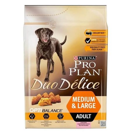 PRO PLAN DUO DELİCE MEDIUM ADULT SOMON 2,5 KG KÖPEK MAMASI