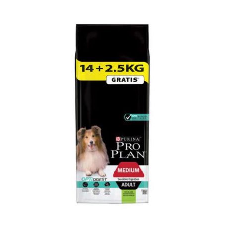 PRO PLAN 16,5 KG. MEDİUM KUZU ETLİ YETİŞKİN KÖPEK MAMASI
