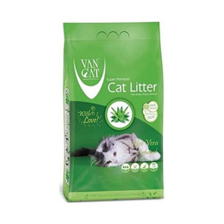 VANCAT ALOEVERA KOKULU KEDİ KUMU 10 KG.