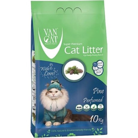 VANCAT ÇAM KOKULU KEDİ KUMU 10 KG.