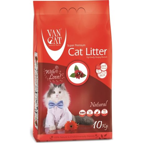 VANCAT KOKUSUZ İNCE KEDİ KUMU 10 KG.