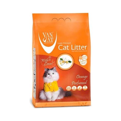 VANCAT PORTAKAL KOKULU KEDİ KUMU 10 KG.