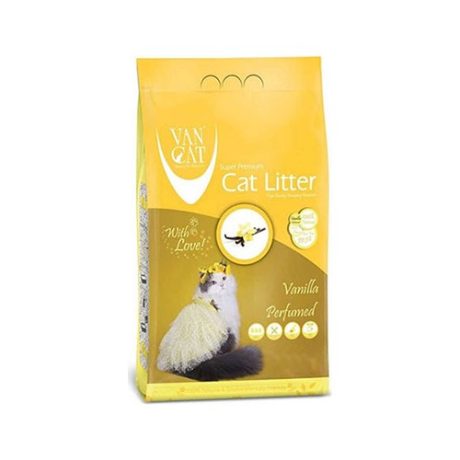 VANCAT VANİLYA KOKULU KEDİ KUMU 10 KG.