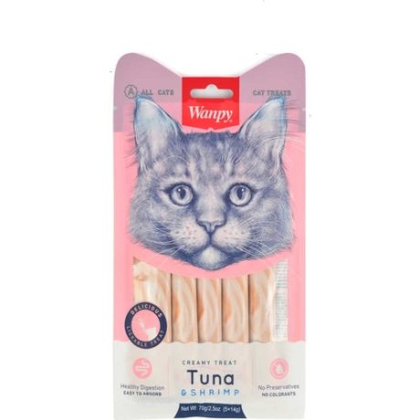 Wanpy Ton&Karides Kedi Ödülü 5 x 14 gr.