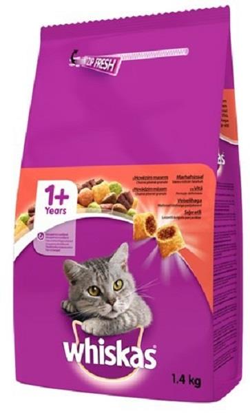 Whiskas 1.4 Kg. Sığır Etli Kedi Maması