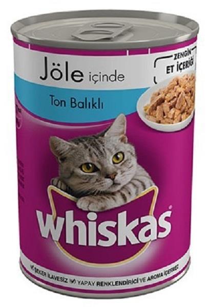 Whiskas 400 gr. Ton Balıklı Kedi Konserve Maması